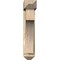 Ekena Millwork Westlake Arts and Crafts Rough Sawn Bracket w/ Offset Brace, Douglas Fir, 6"W x 22"D x 30"H BKT0604X22X30WTL03RDF - alternate 4